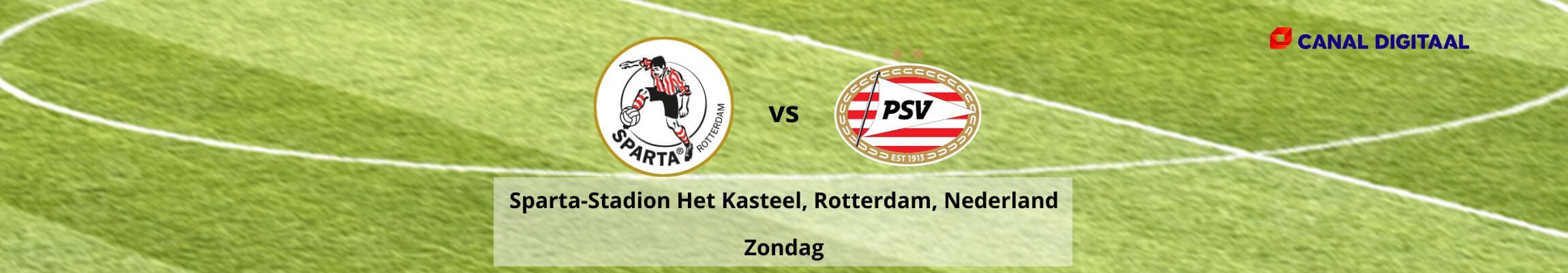 Sparta vs PSV Eindhoven