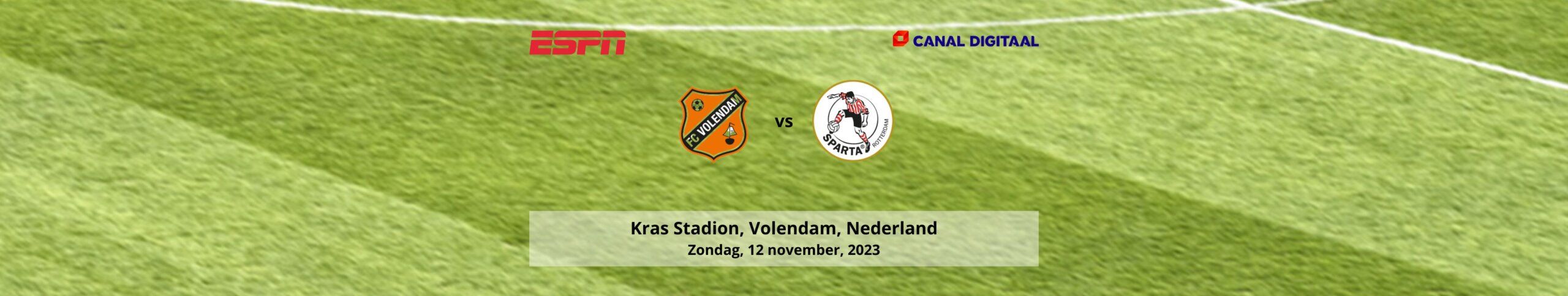 FC Volendam vs Sparta
