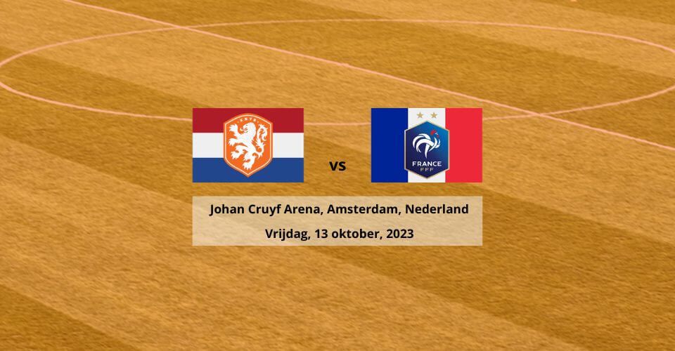 Nederland vs Frankrijk