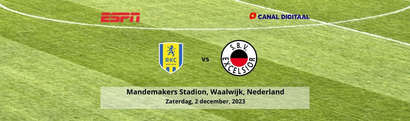 RKC Waalwijk vs Excelsior